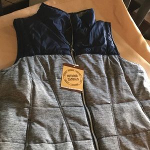 Winter jacket vest